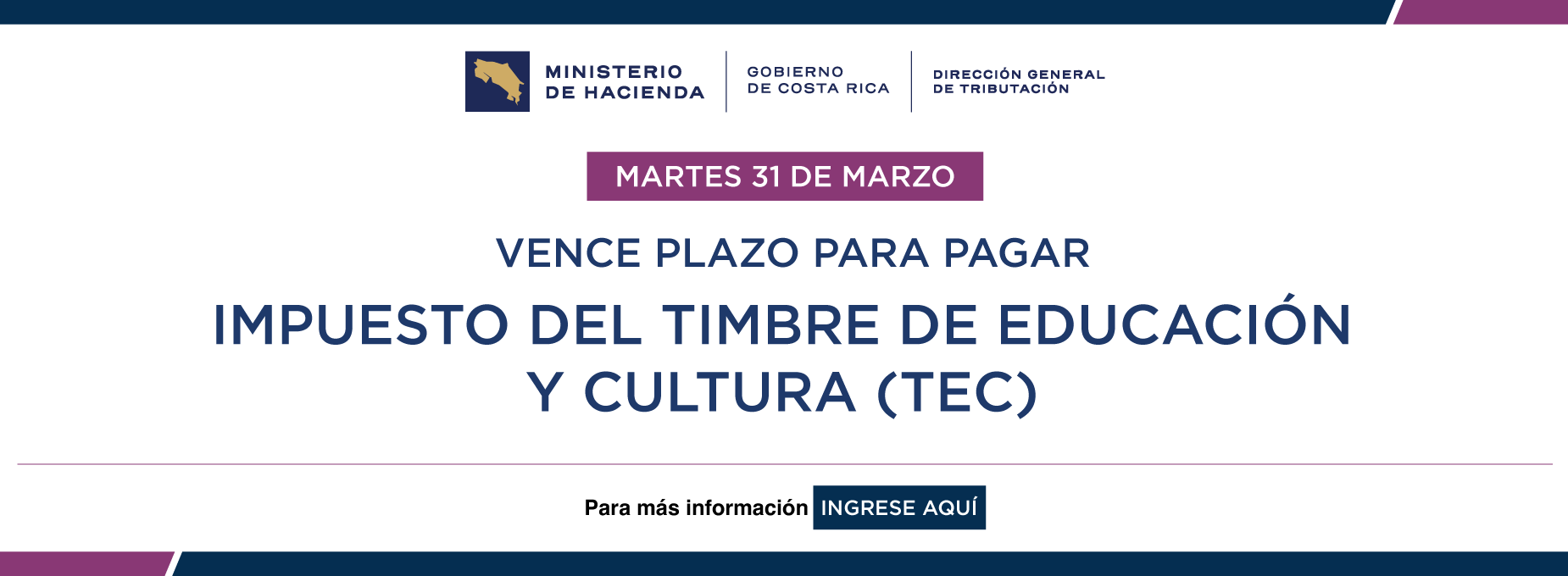  Vencimiento Timbre Educación y Cultura   