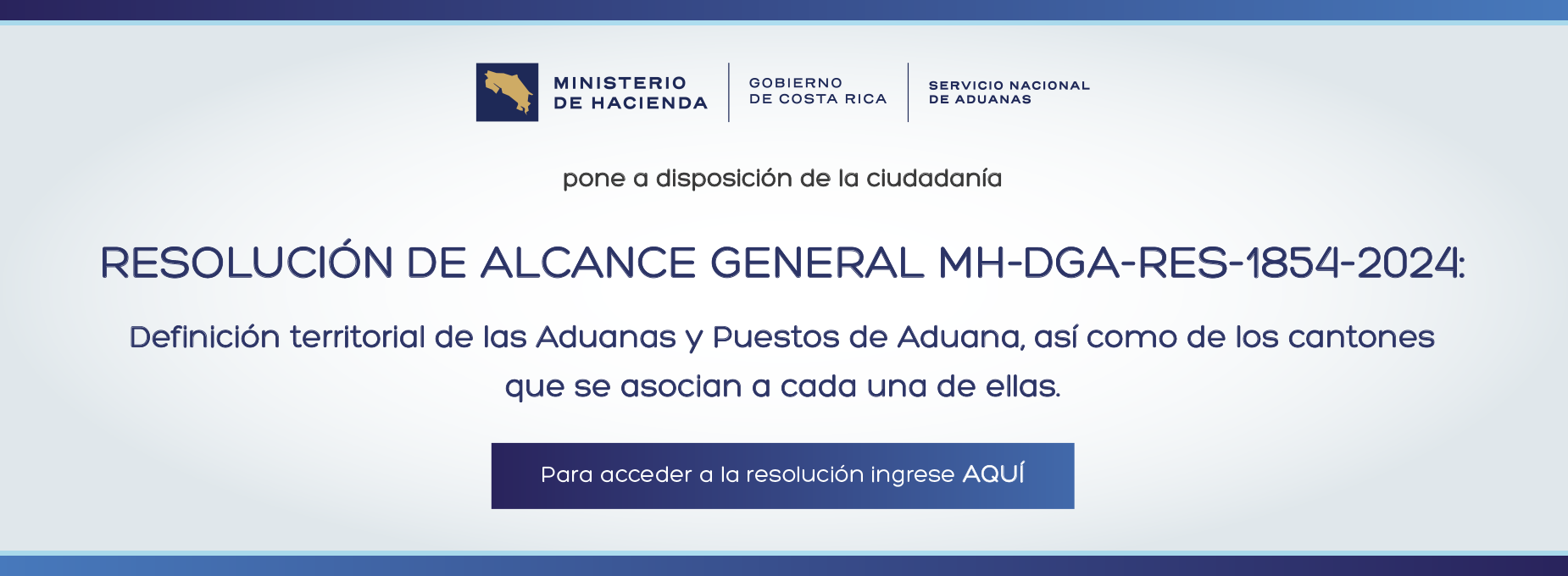 RESOLUCION DE ALCANCE GENERAL MH-DGA-RES-1854-2024 