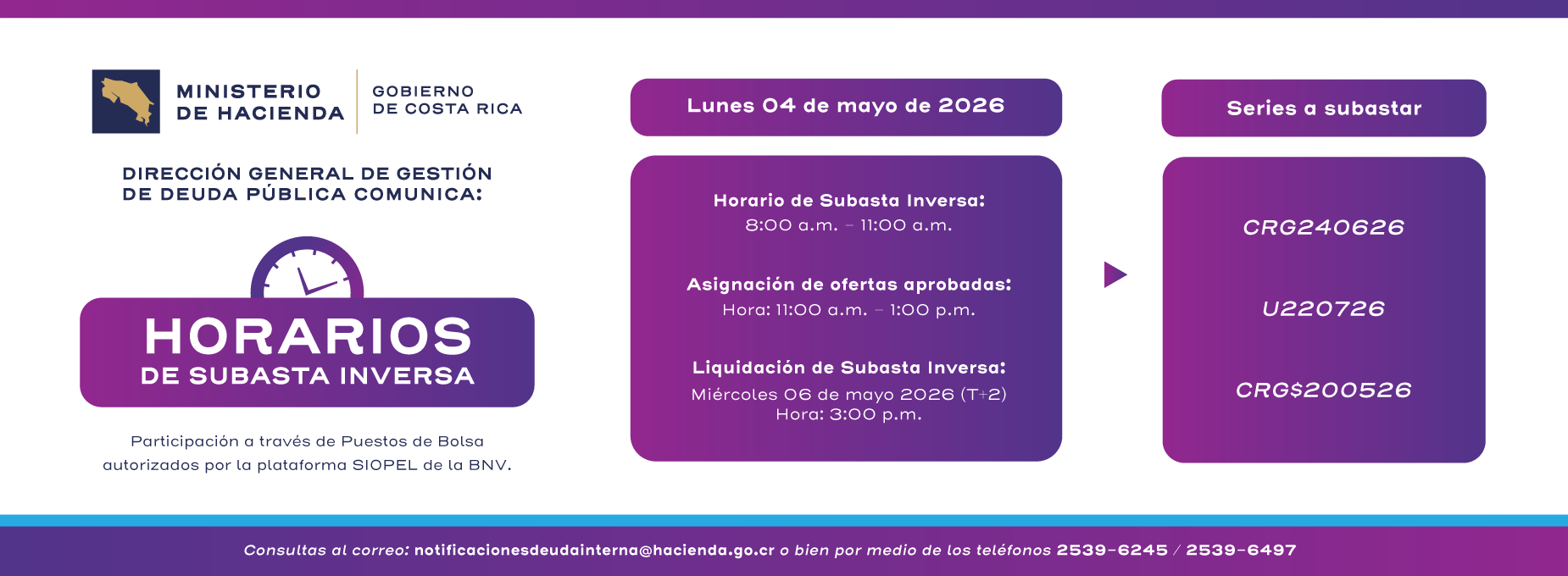 Subasta 04 mayo 2026 