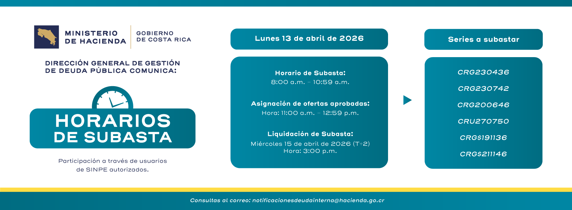  subasta aduanas 13 de abril  