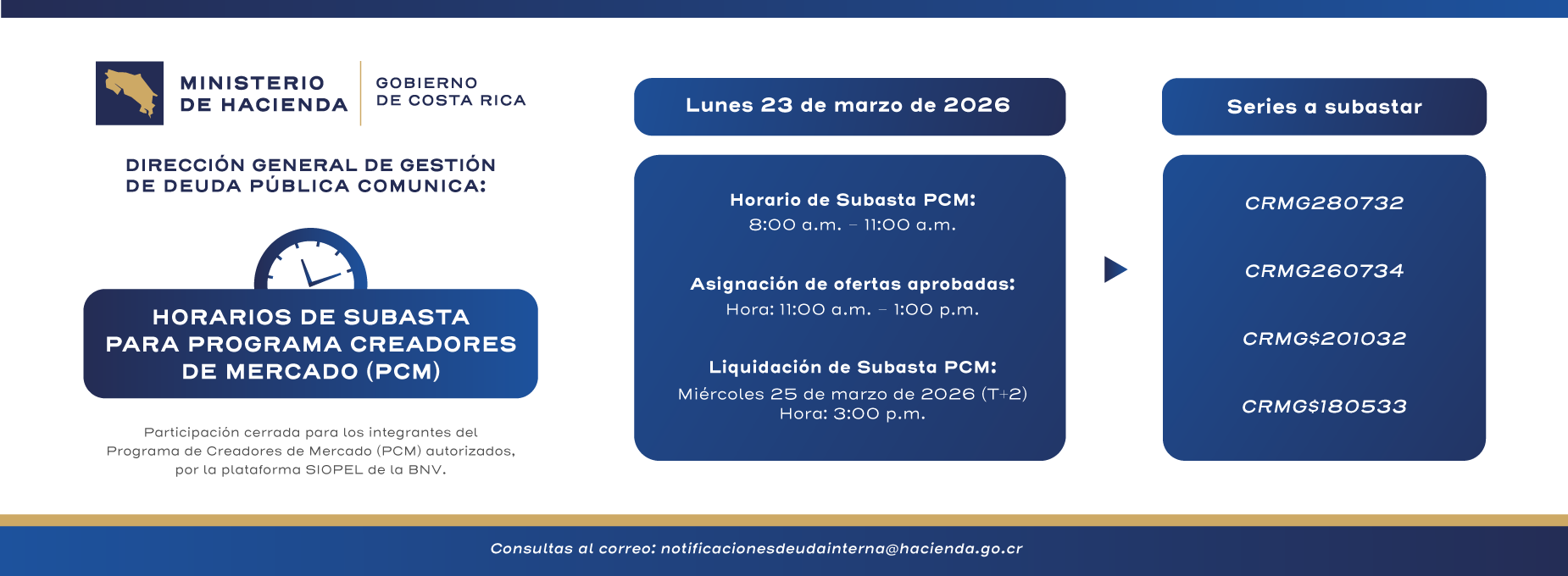 Subasta  25 marzo 2026 