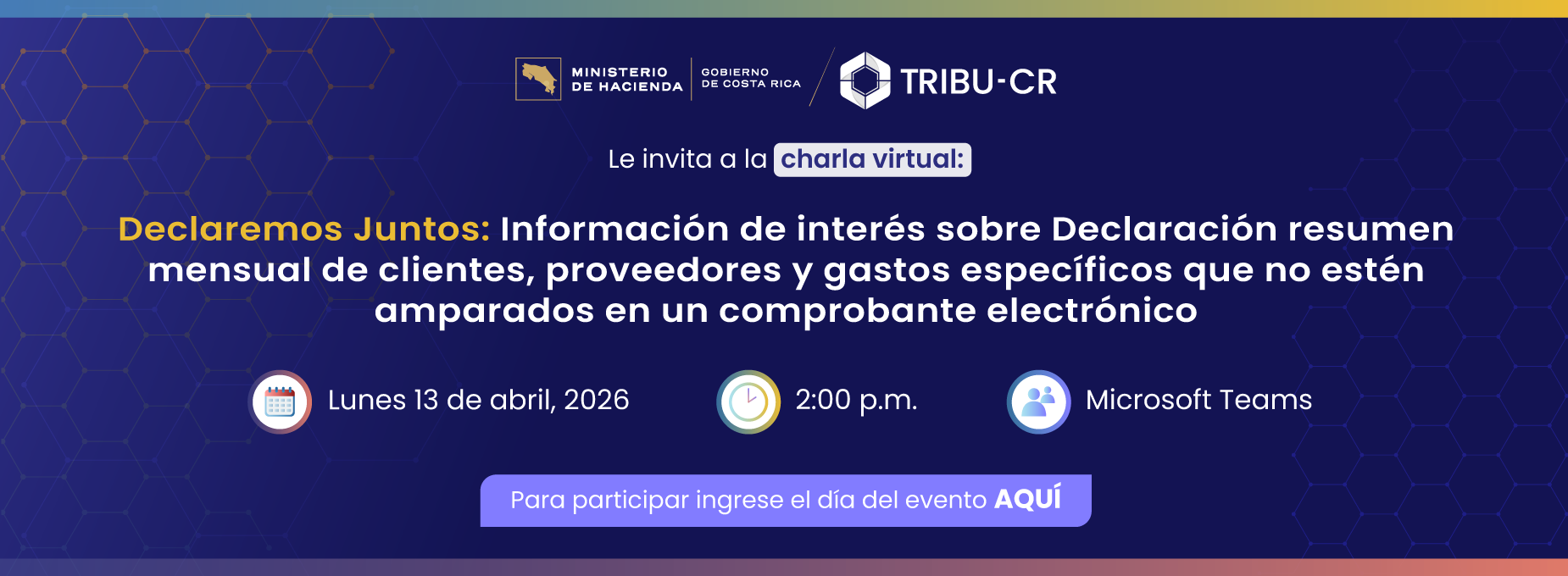 charla Declaremos juntos 