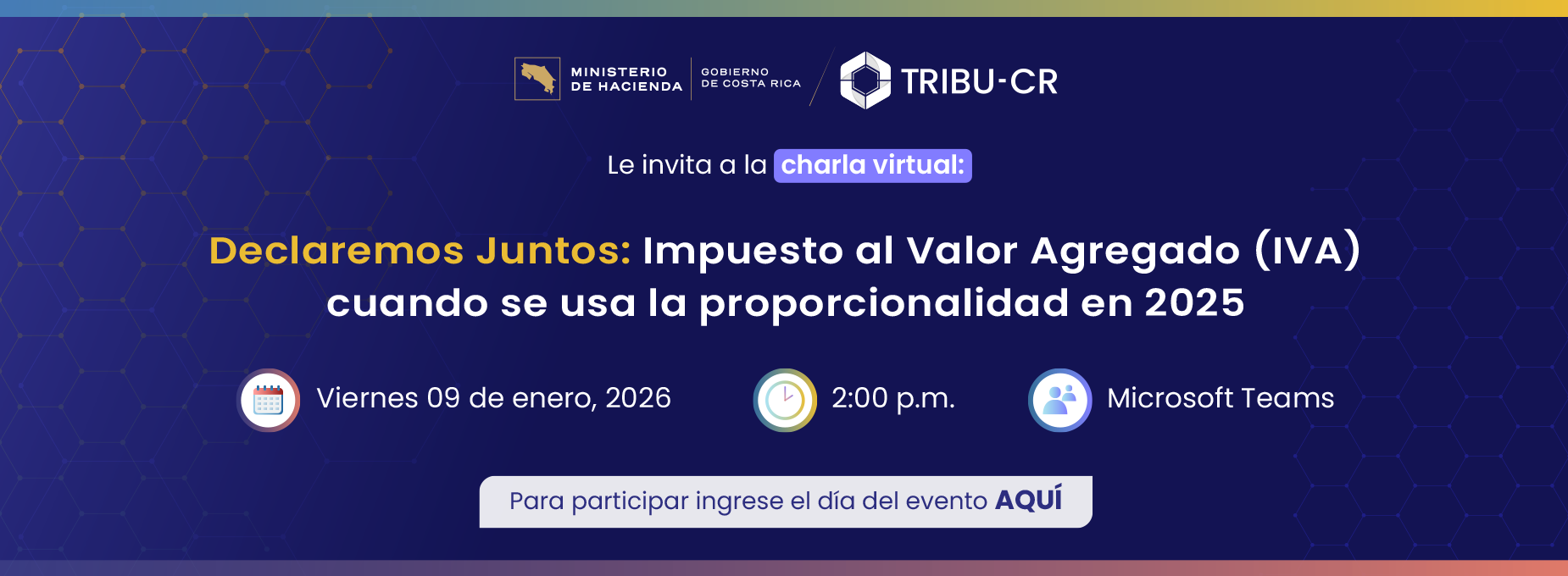  Charla Impuesto al Valor Agregado 