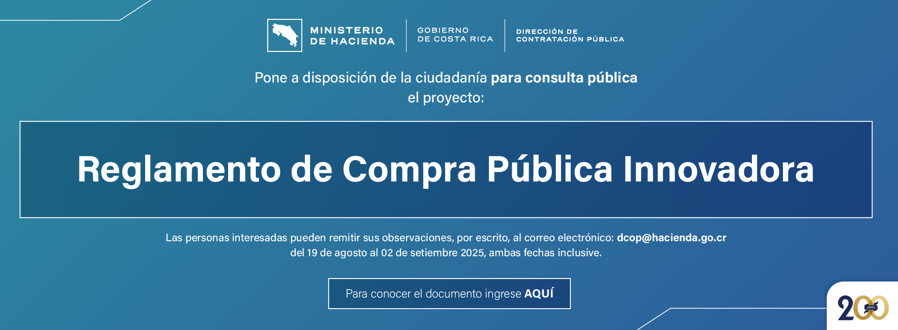   consulta publica 19 Agosto  