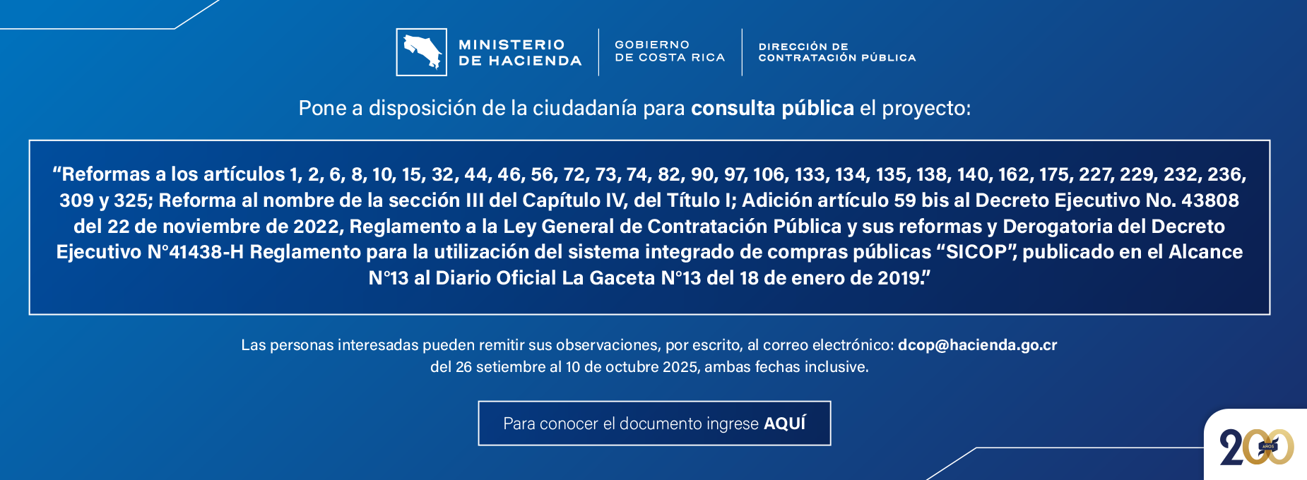  consulta publica 26 setiembre