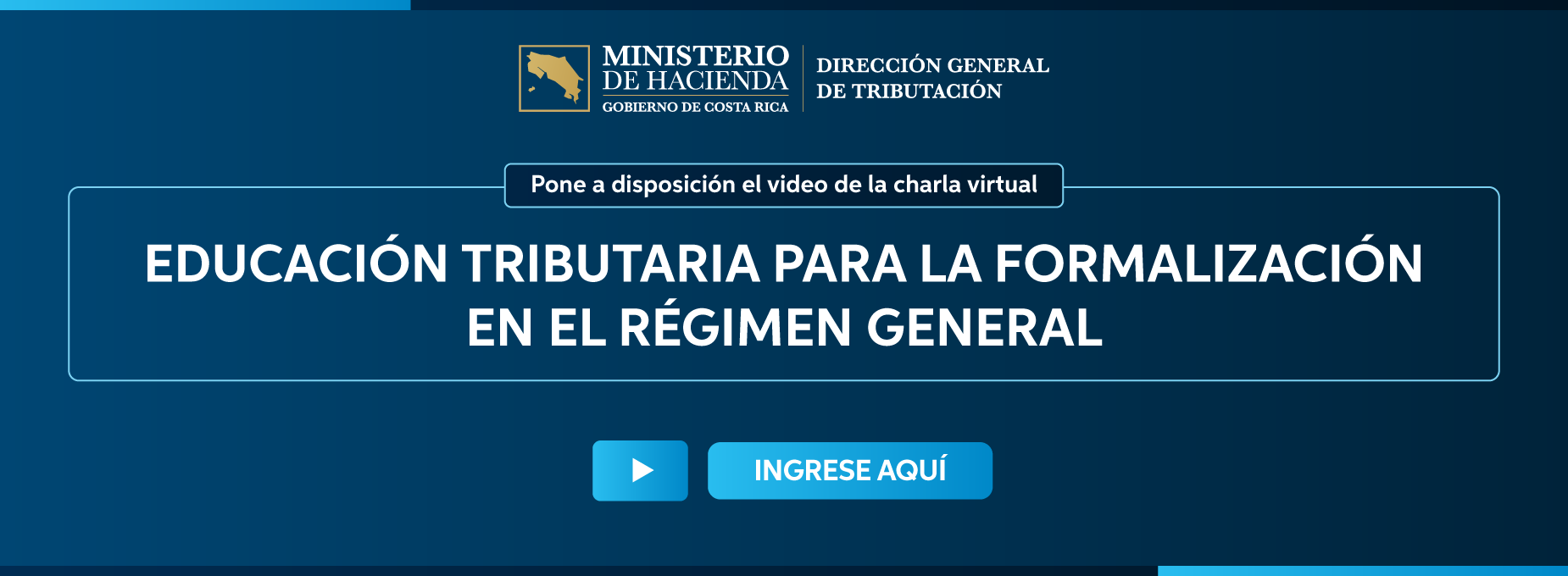  Disposición de la charla Educación Tributaria para la Formalización en el Régimen General  