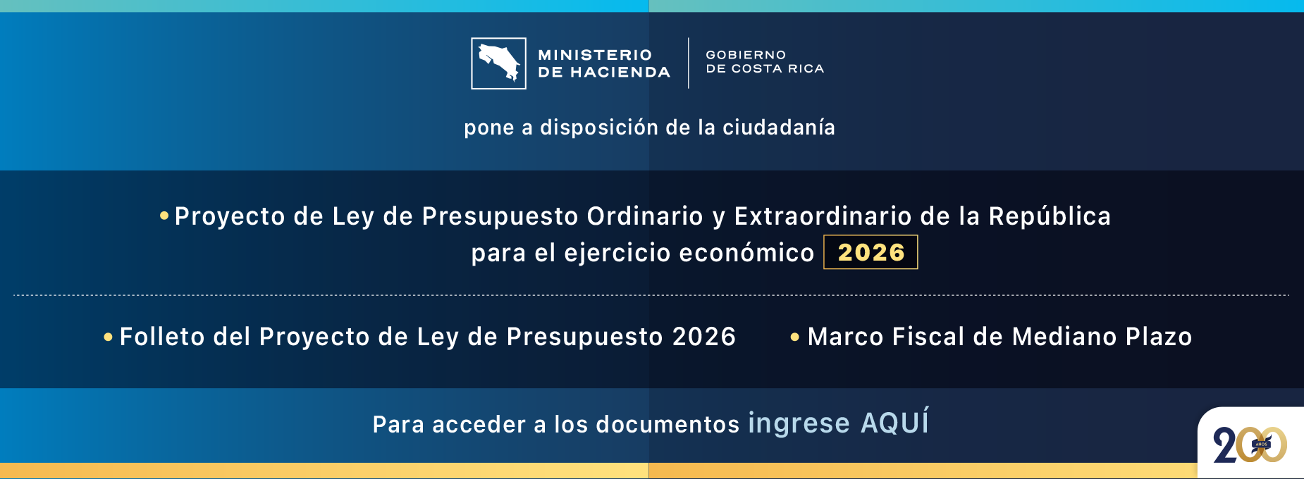  documentos presupuesto 2026 