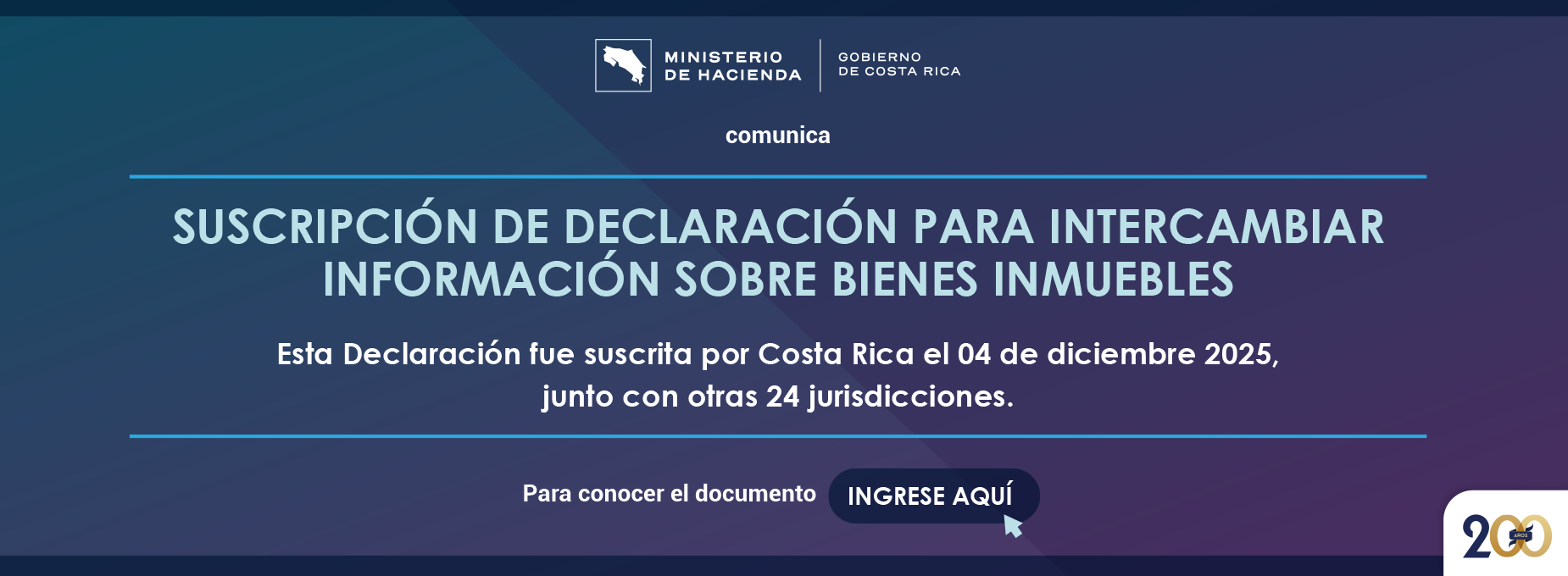  intercambio info bienes inmuebles  