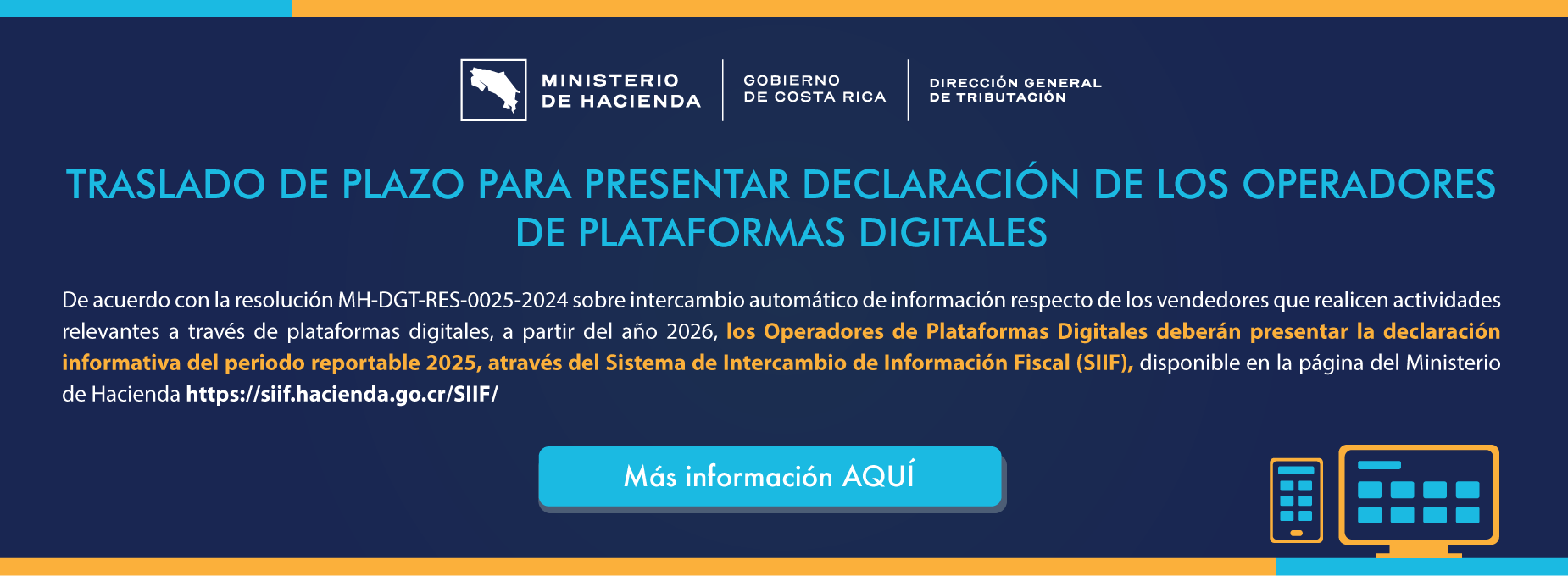  Plazo de declaración de plataformas digitales   