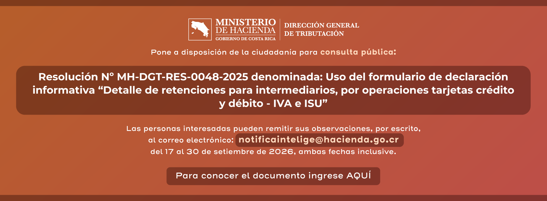  proyecto consulta publica 17 setiembre 2026 detalle de retenciones para intermediarios 