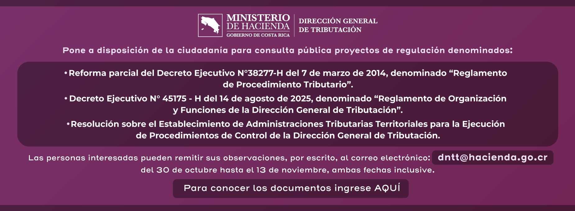  proyecto consulta publica 30 octubre 2026  