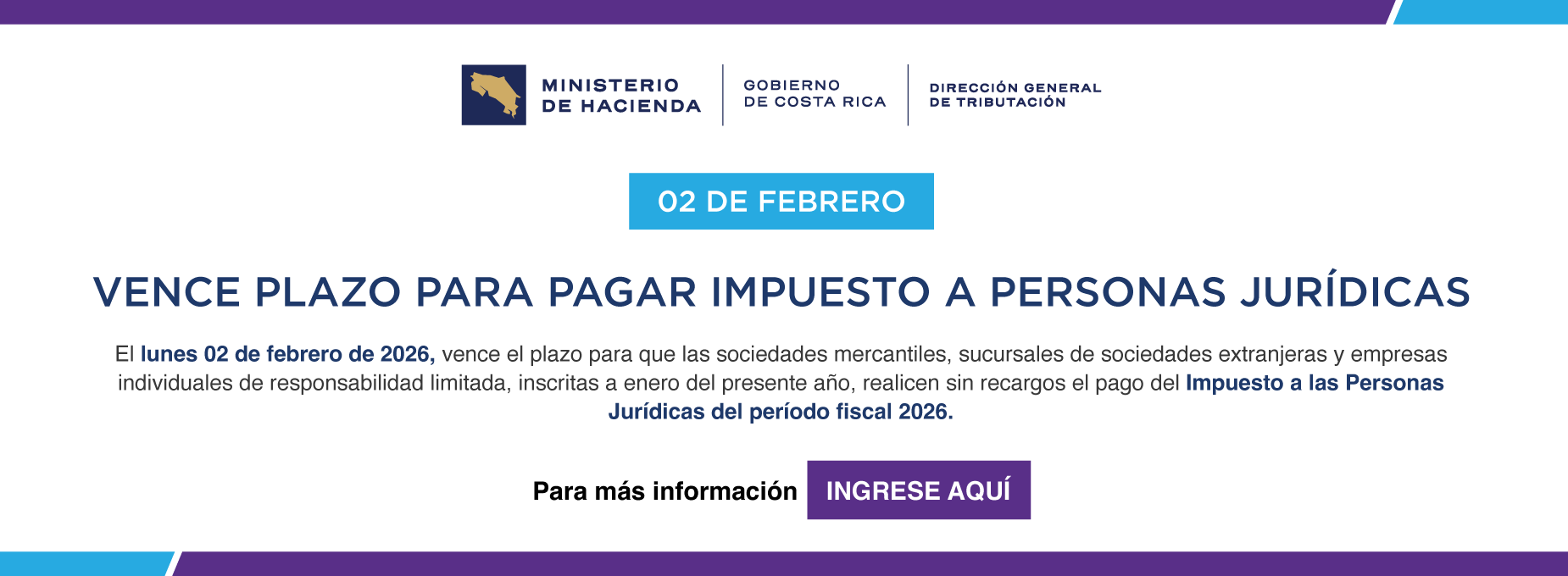  vencimiento impuesto a personas jurídicas 