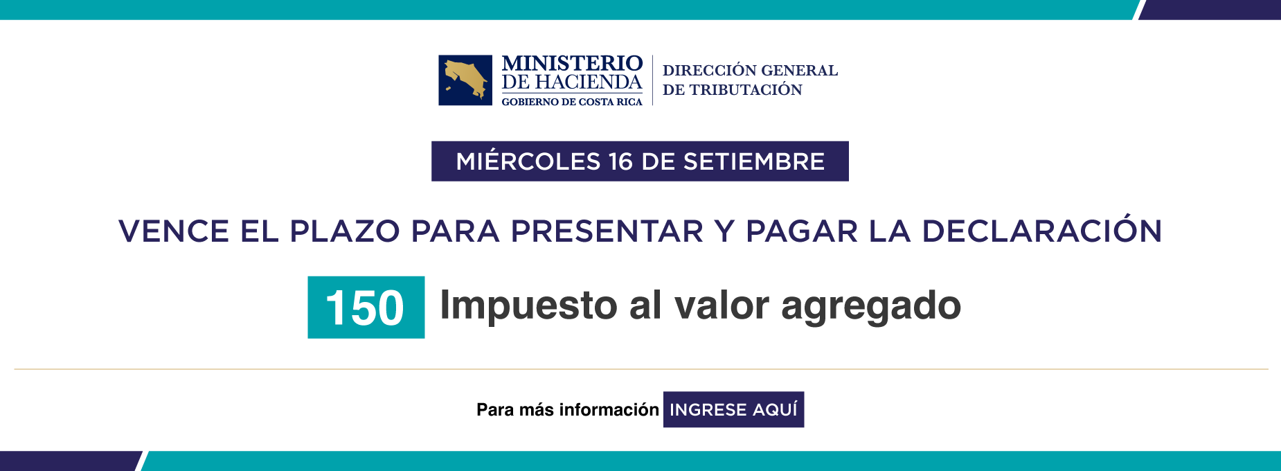   vencimiento IVA 16 Setiembre 2026   