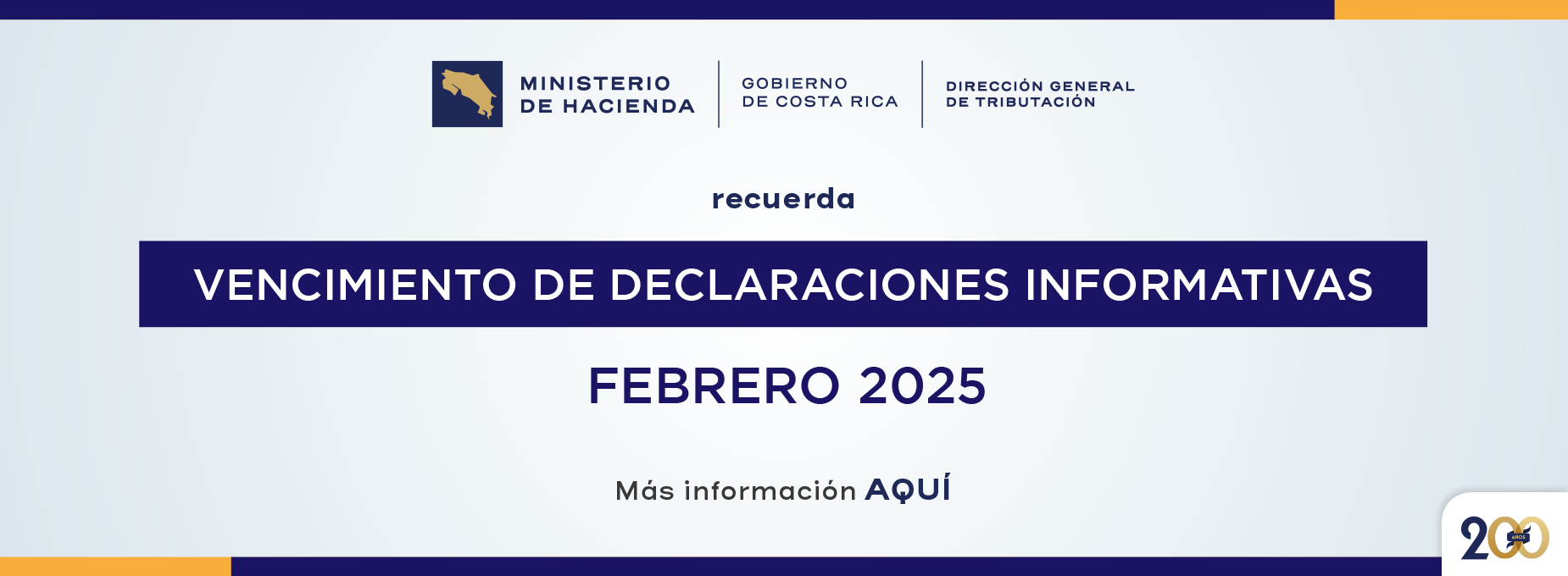  vencimiento informativas Febrero 2025  