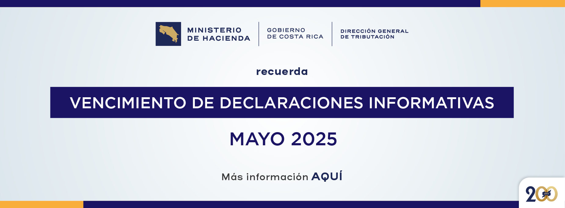   vencimiento informativas MAYO 2025  