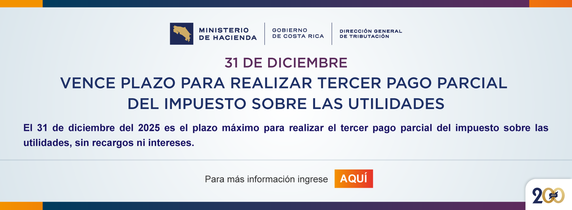  tercer pago parcial utilidades  