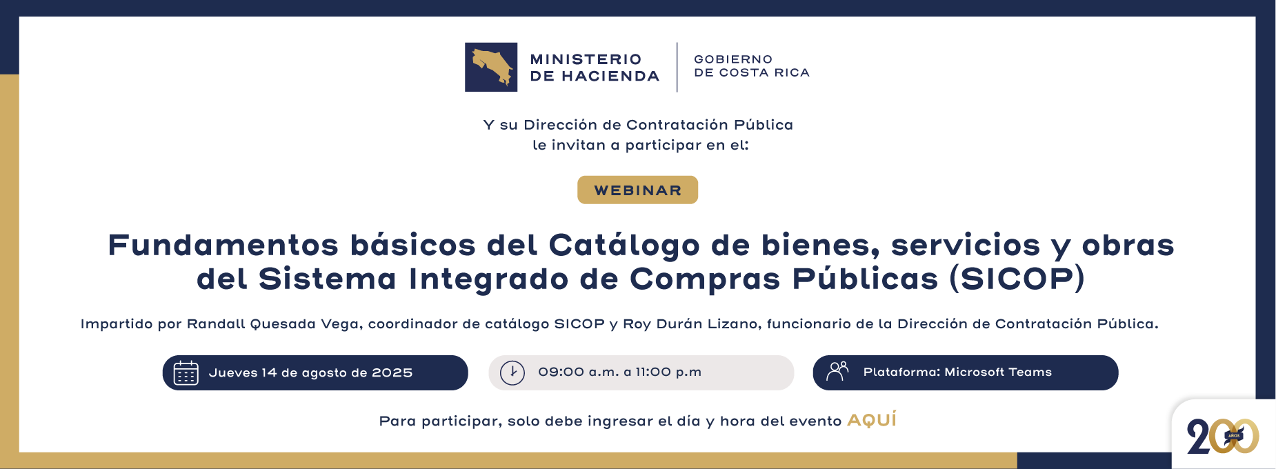   webinar 14 Agosto 2025  