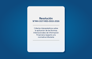  HACIENDA EMITE CRITERIO SOBRE APLICACIÓN DE LAS NIIF EN MATERIA TRIBUTARIA