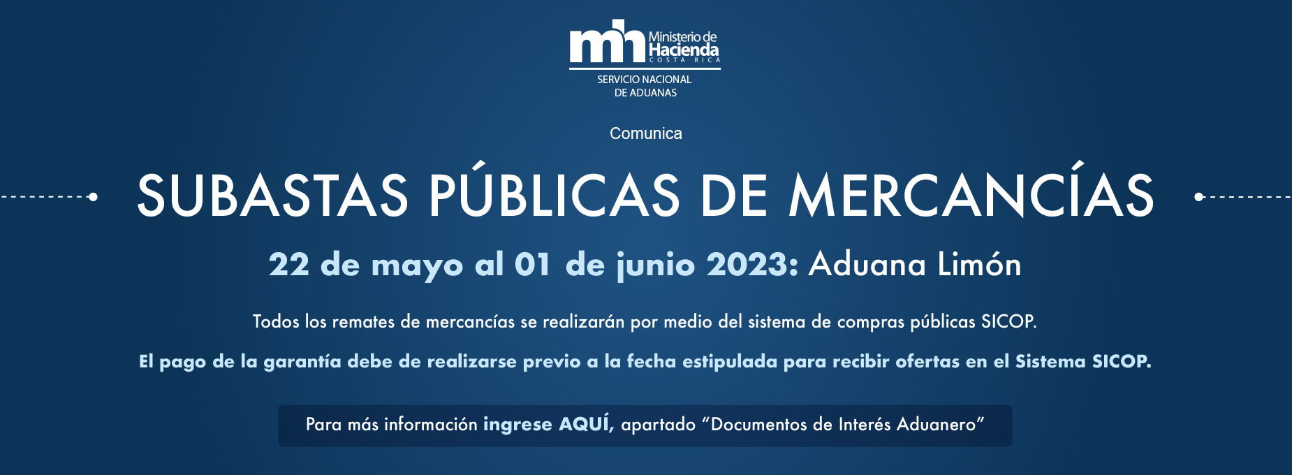 Subasta mercancias 22mayo 01 junio 2023