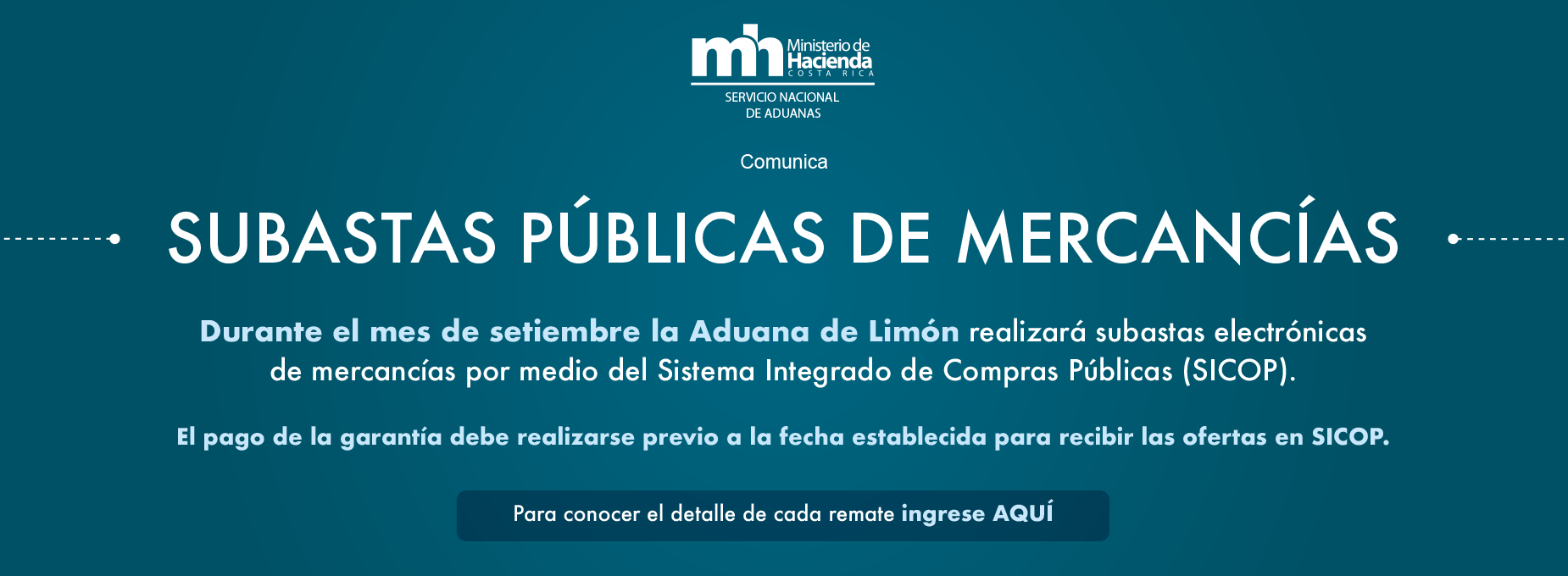 Subasta Mercancías Setiembre 2023