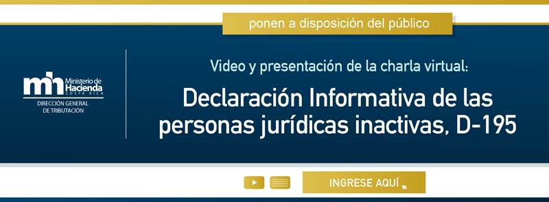 declaraciones inf personas jurídicas inactivas d 195 
