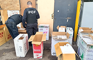 PCF ALLANA BODEGAS Y VIVIENDAS EN CORONADO Y SAN JOSÉ POR PRESUNTO CONTRABANDO