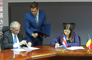 ADUANAS DE COSTA RICA Y BÉLGICA FIRMAN MEMORÁNDUM PARA COOPERACIÓN ADUANERA